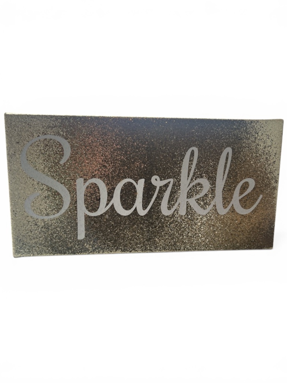 T.J.Maxx Gold Glitter Wall Art